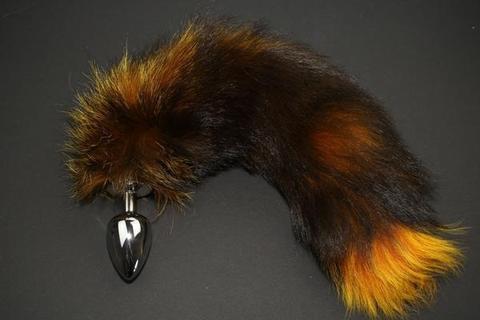 Real Fur Animal Tail Butt Plugs