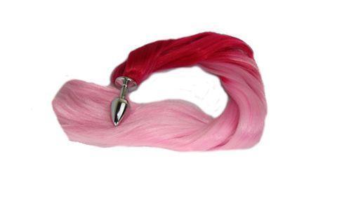 Pink Tail Butt Plug