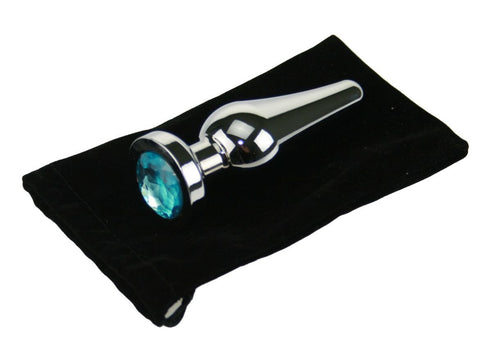 Advanced Large Heavy Metal Jewel Butt Plug