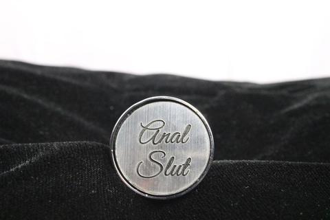 Anal Slut Custom Steel Butt Plug Script Advanced