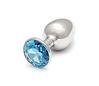 Small Steel Tulip Jewel Butt Plug