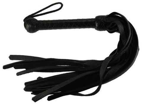 Black Leather Flogger