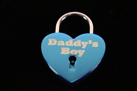 Daddy's Boy Lock for Chastity Play and Bondage