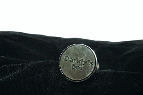 Daddy's Boi Custom Steel Butt Plug