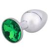 Small Steel Tulip Jewel Butt Plug