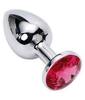 Small Steel Tulip Jewel Butt Plug