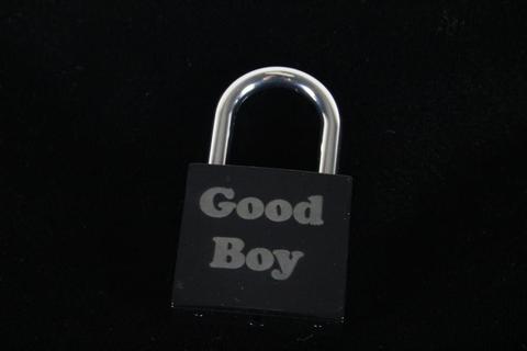 Good Boy Lock for Chastity Play and Bondage