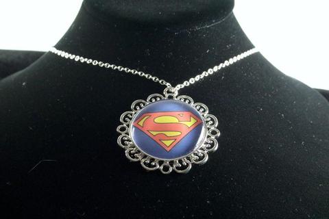 Custom Hero Flower Pendant Silver Finish