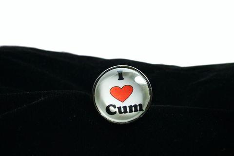 I Love Cum Butt Plug
