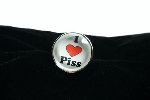 I Love Piss Butt Plug