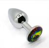 Small Steel Tulip Jewel Butt Plug