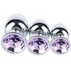 Steel Tulip Jewel Butt Plug Training Kit 4 SIZES