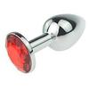 Small Steel Tulip Jewel Butt Plug