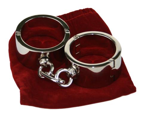 Heavy Locking Steel Cuff Restraints (style 2)