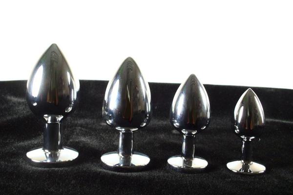 Steel Tulip Jewel Butt Plug Training Kit 4 SIZES