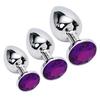 Steel Tulip Jewel Butt Plug Training Kit 4 SIZES