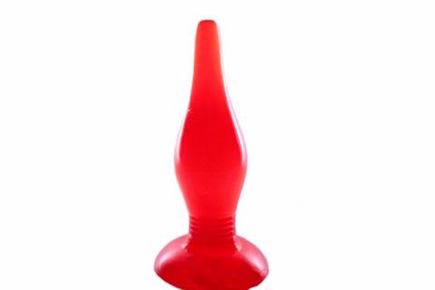 Fat Red Jelly Butt Plug