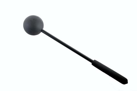 Big Black Butt Bruiser - Rubber BDSM Thuddy Impact Toy