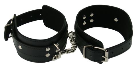 Black Vegan Friendly Ankle Restraints (Style 1)