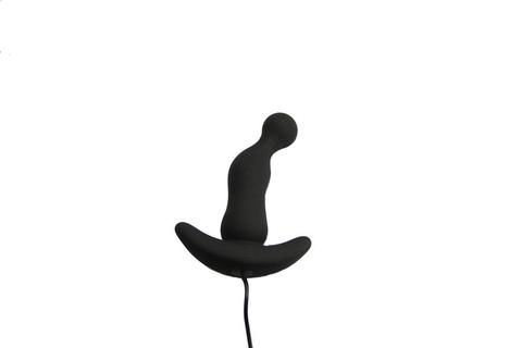 Beginner's Silicone Balls Vibrating Anal Plug Butt Plug