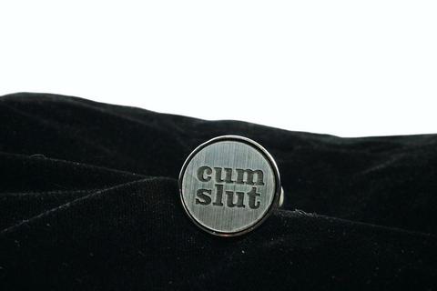 Cum Slut Custom Butt Plug Long