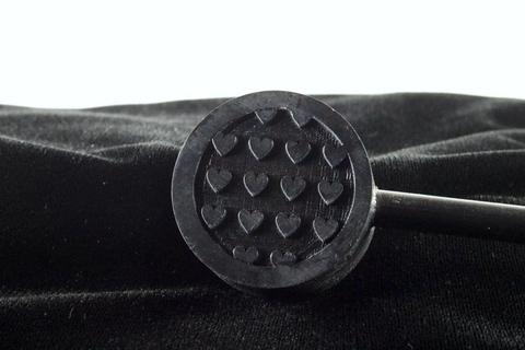 Patterned Big Black Butt Slapper Stingy Impact Toy
