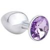 Small Steel Tulip Jewel Butt Plug