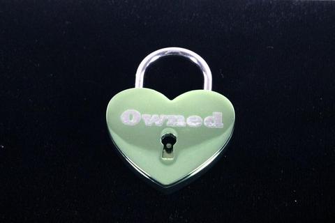 Owned Lock for Chastity Play and Bondage
