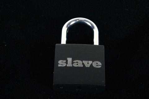 Slave Lock for Chastity Play and Bondage