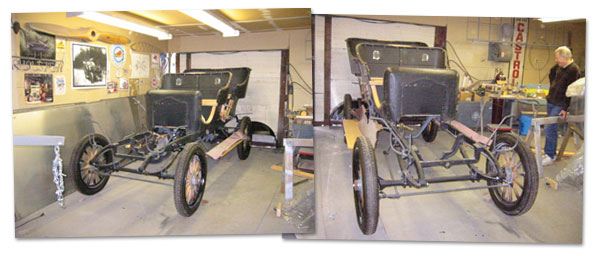 Modern-day restoration of the 1909 Maxwell DA
